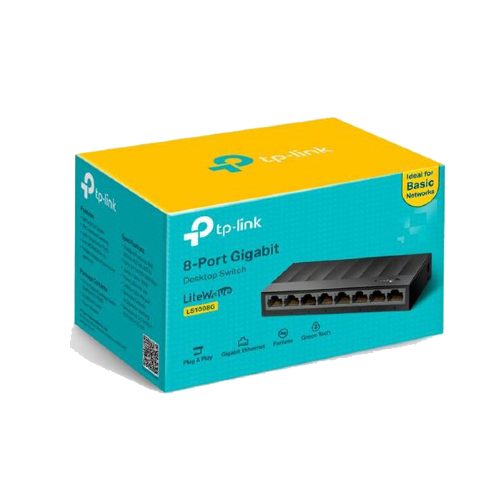 TP-LINK SWITCH 10/100/1000 MB 8 PORTE